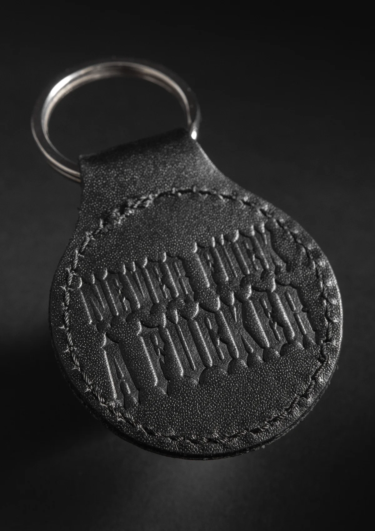 Anhänger N.F.A.F Leder Schwarz - Image 4
